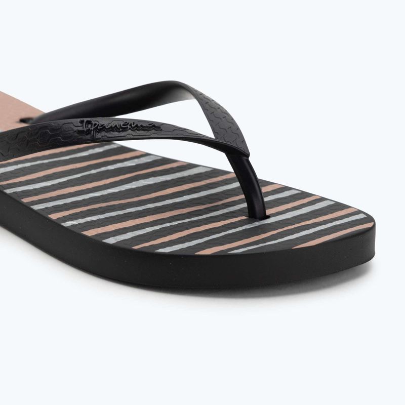Infradito Ipanema Classic Happy XII nero/nero/rosa da donna 7
