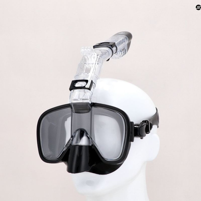 Kit snorkeling AQUASTIC SMFK-01LC nero 20