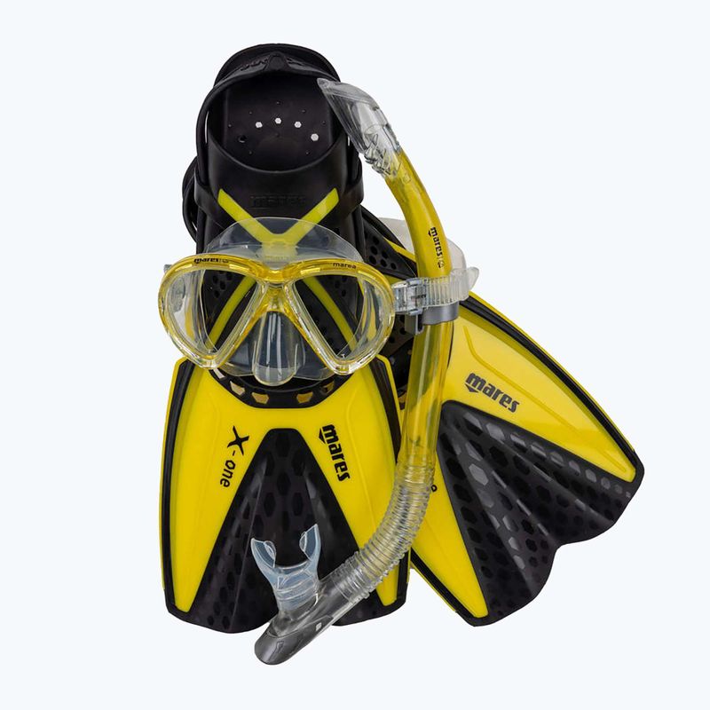 Mares X-One Marea set da immersione giallo/nero 10