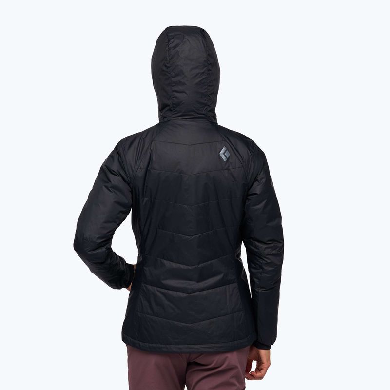 Giacca imbottita da donna Black Diamond Solution 2.0 Hoody black 2
