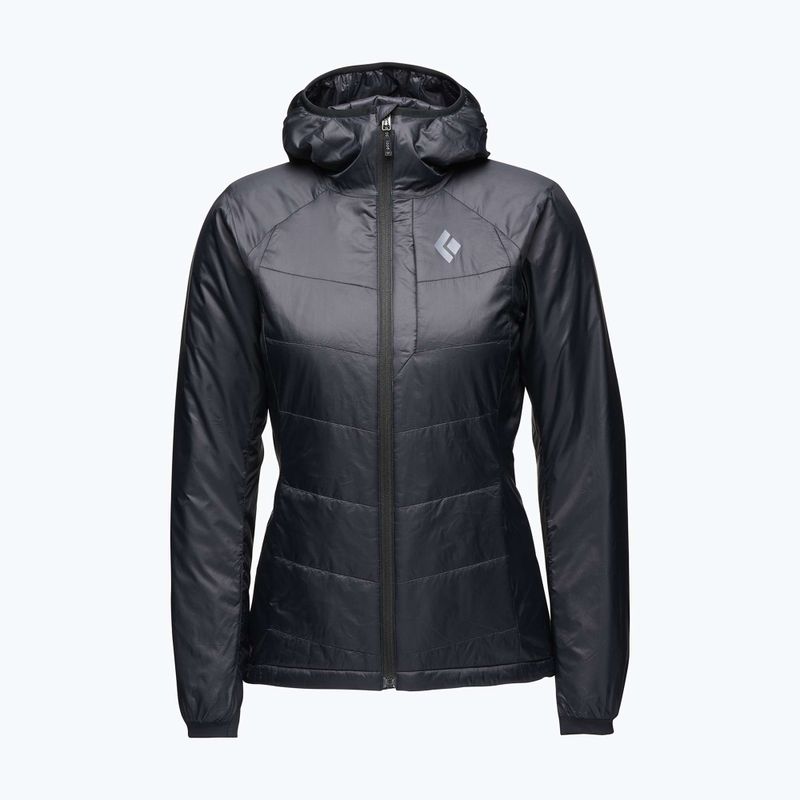 Giacca imbottita da donna Black Diamond Solution 2.0 Hoody black 4