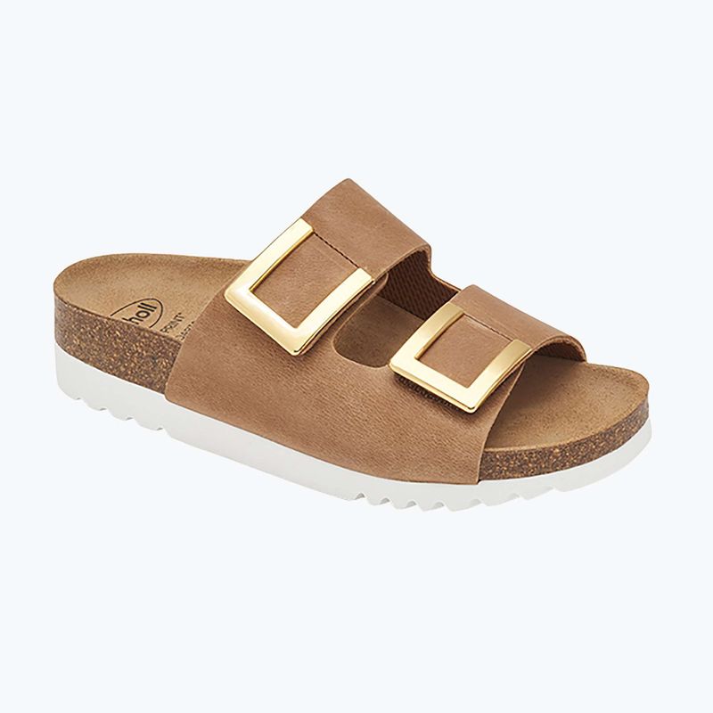 Ciabatte da donna Scholl Montery 2 Straps Ad Med cognac 8
