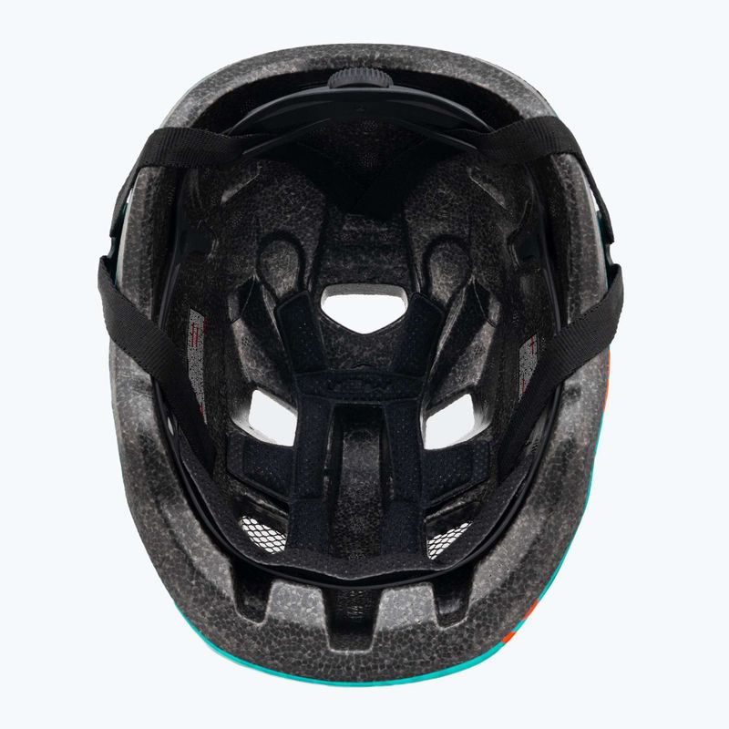 Casco da bicicletta per bambini MET Hooray verde frutta lucido 5