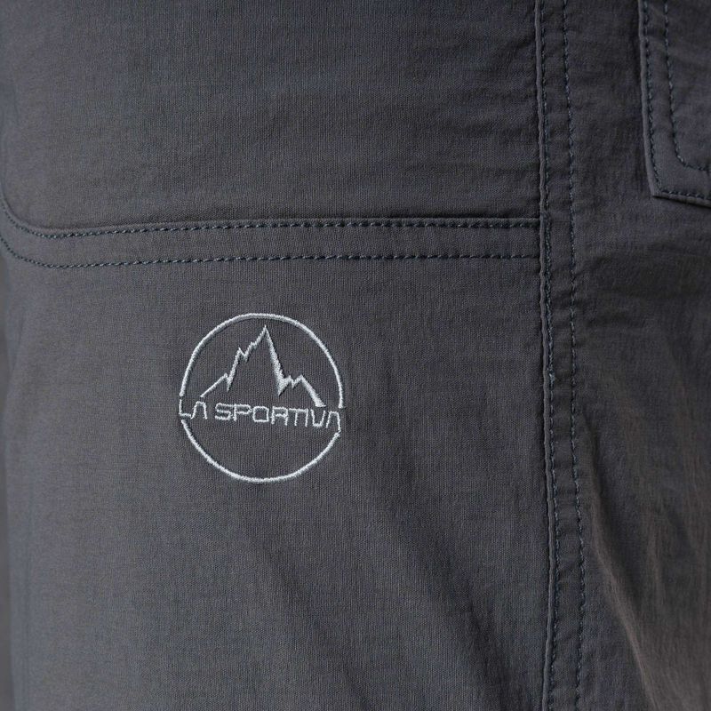 Pantaloncini da arrampicata La Sportiva da uomo Belay carbon black 3