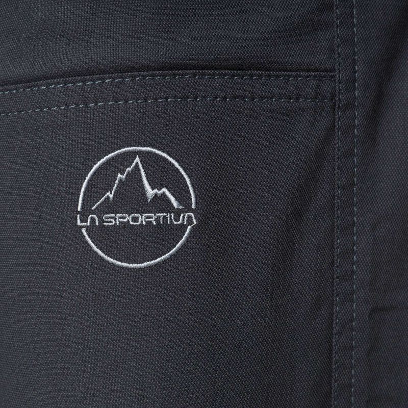 Pantaloncini da arrampicata La Sportiva da uomo Ecstatic carbon black 3