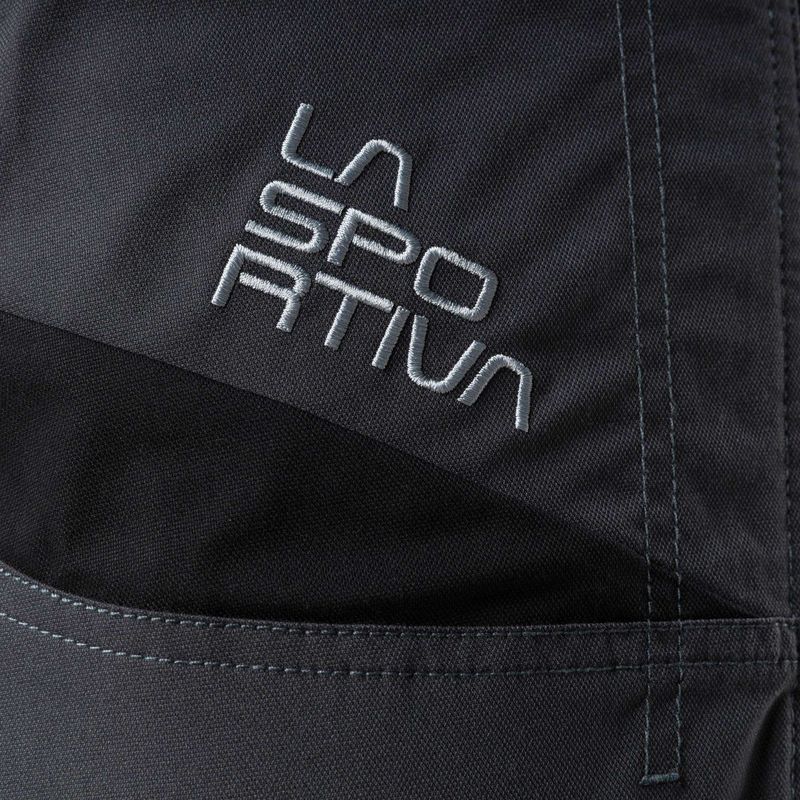 Pantaloncini da arrampicata La Sportiva da uomo Ecstatic carbon black 4
