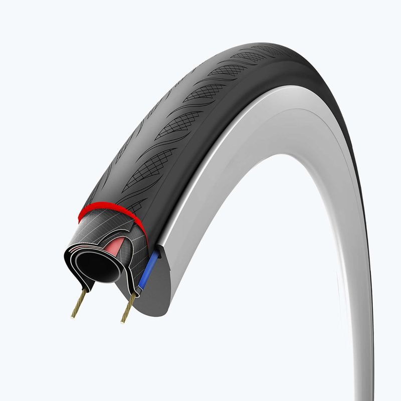 Pneumatico per bicicletta Vittoria Rubino V G2.0 700 x 28C black/beige 4