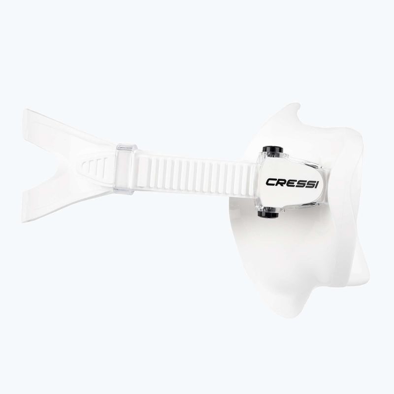 Maschera subacquea Cressi F1 bianca 3