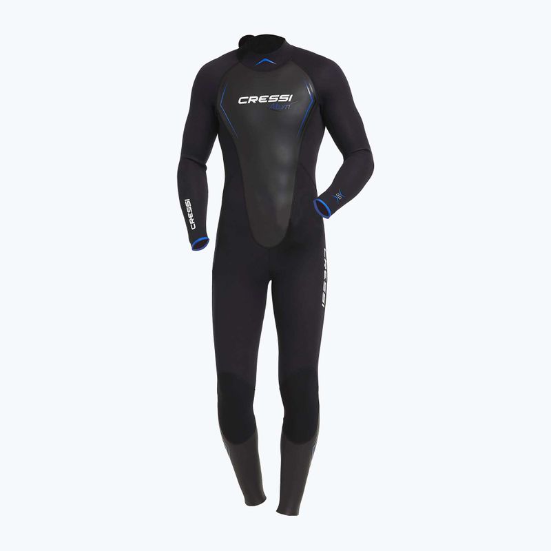 Muta da uomo Cressi Altum Monopiece 3 mm nero/blu 5
