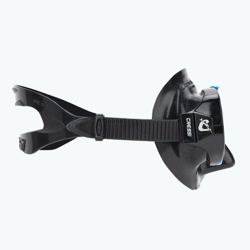 Set da immersione Cressi Perla + Messico nero/blu 4