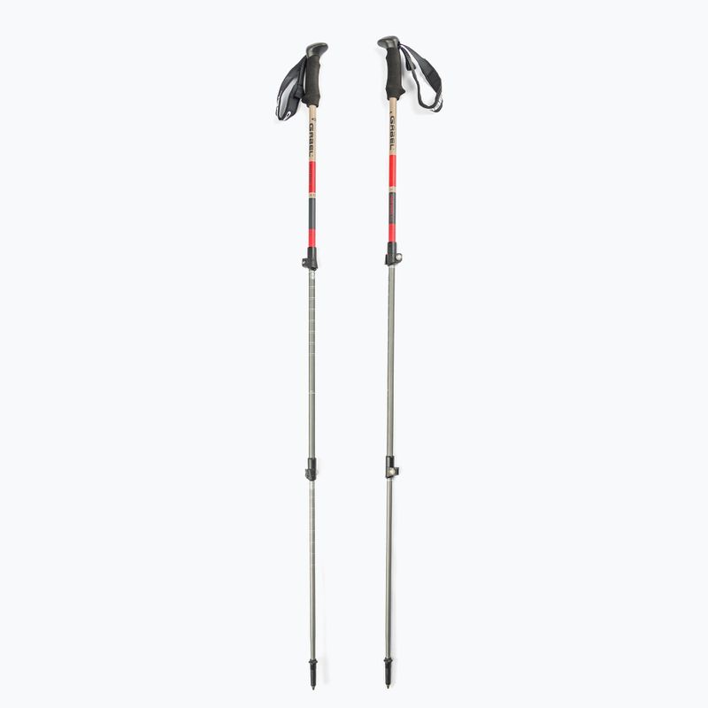 GABEL Mont Blanc F.L. 4.0 bastoncini da trekking rosso 7008432400000