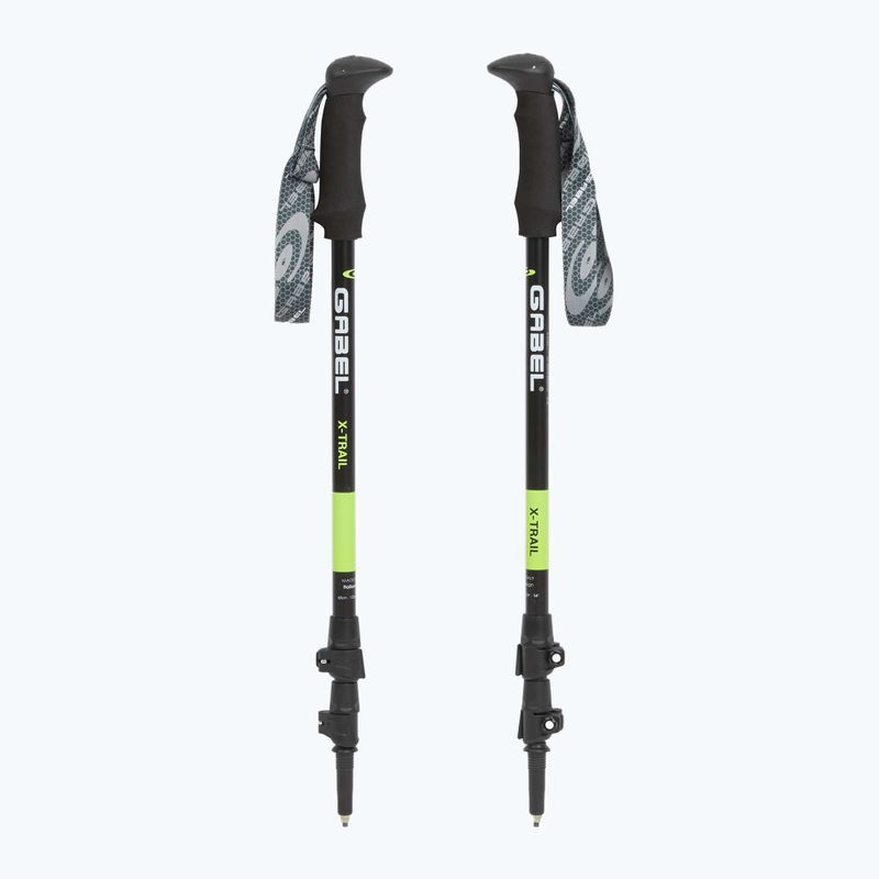 Bastoncini da nordic walking GABEL X-Trail lime 5