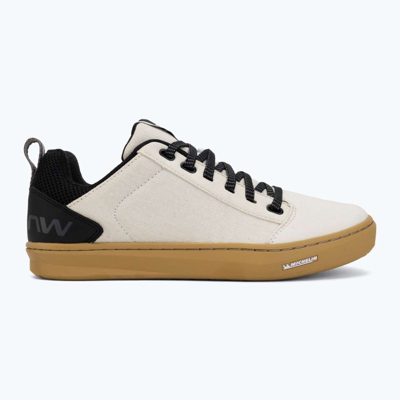 Scarpe da ciclismo da uomo per pedali a piattaforma Northwave Tailwhip off white 2