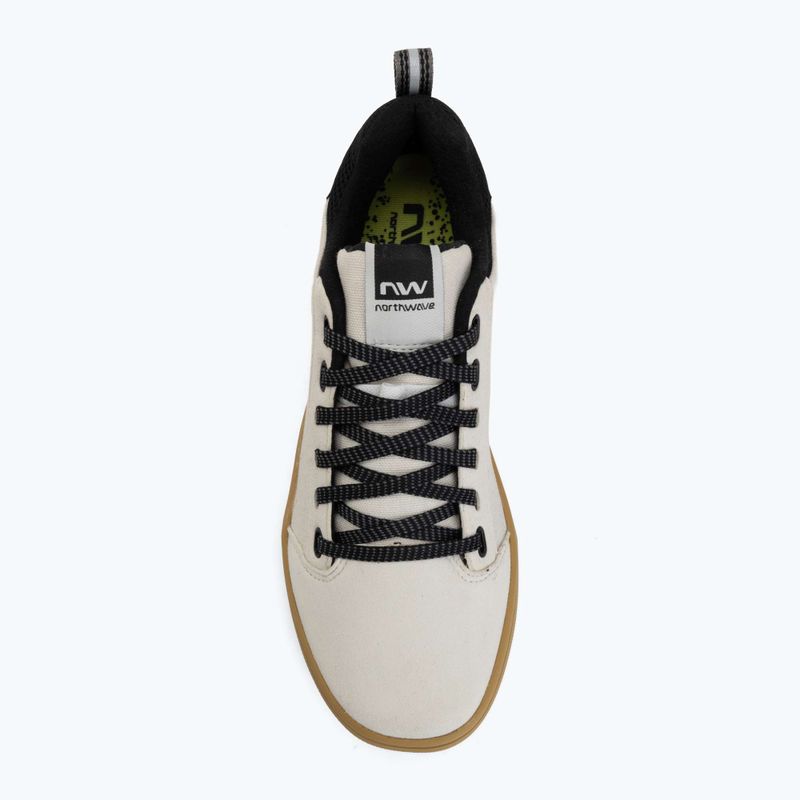 Scarpe da ciclismo da uomo per pedali a piattaforma Northwave Tailwhip off white 5