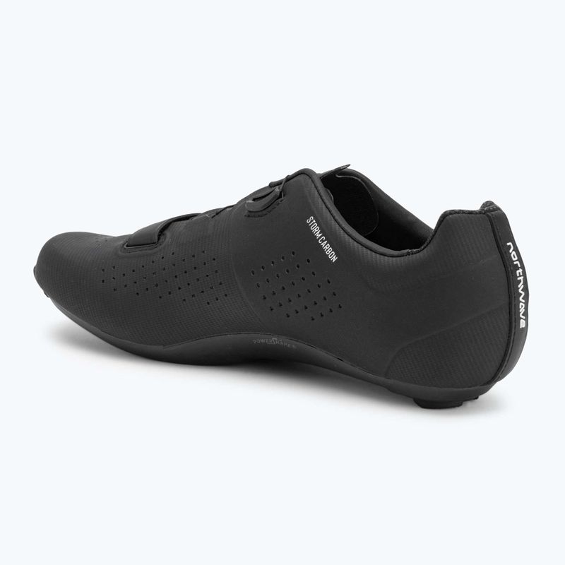 Northwave Storm Carbon nero/bianco scarpe da strada da uomo 3