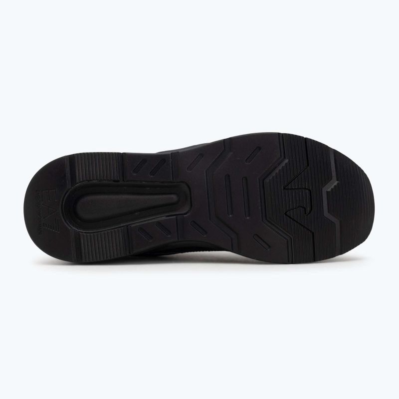 EA7 Emporio Armani Ace Runner Special scarpe triple nero / argento 4