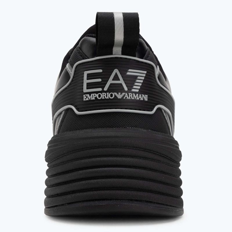 EA7 Emporio Armani Ace Runner Special scarpe triple nero / argento 6