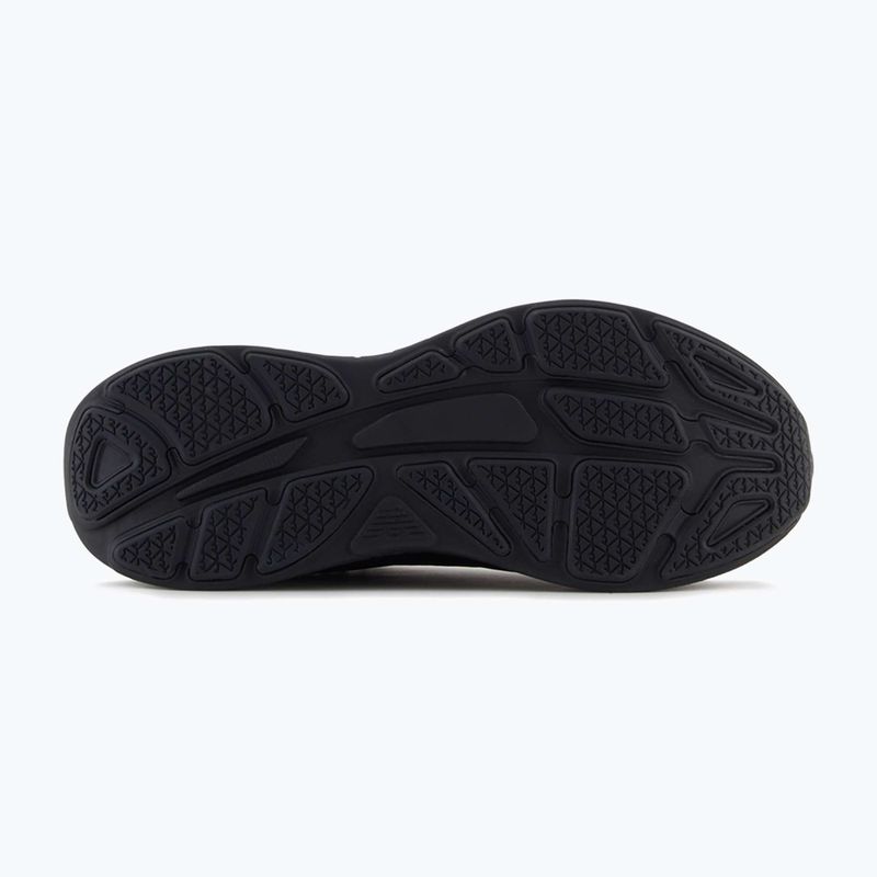 EA7 Emporio Armani Wave Cracking scarpe nere/argento pieno 11