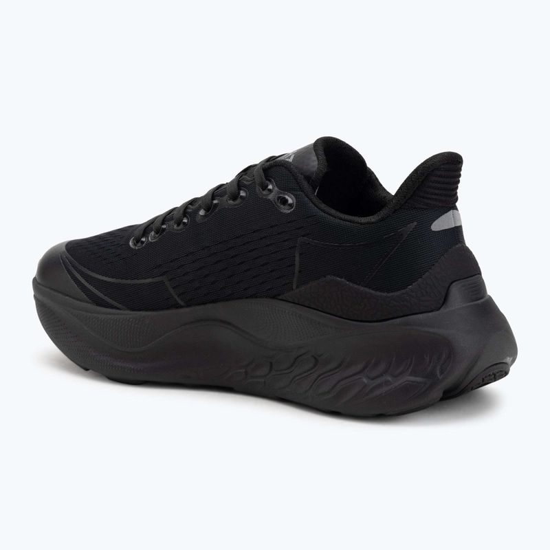 EA7 Emporio Armani Wave Cracking scarpe nere/argento pieno 3
