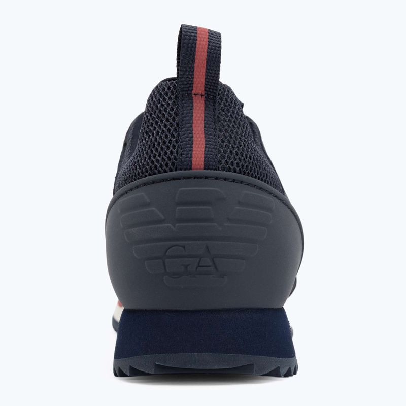 EA7 Emporio Armani Nero & Bianco Scarpe scamosciate sky captain / deep cobal / mineral 6