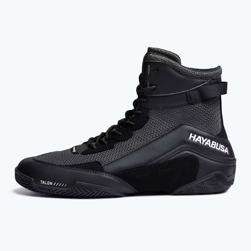 Scarpe da boxe Hayabusa Talon Boxe uomo nero 8