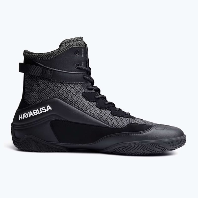 Scarpe da boxe Hayabusa Talon Boxe uomo nero 9