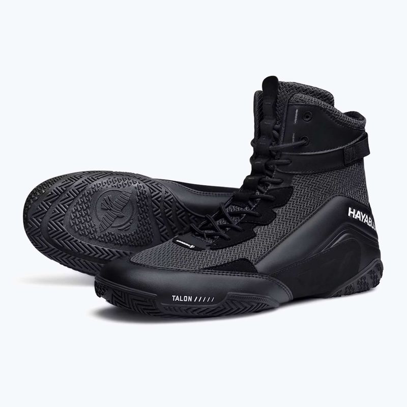 Scarpe da boxe Hayabusa Talon Boxe uomo nero 10