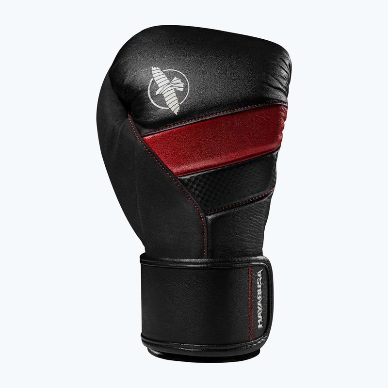 Guanti da boxe Hayabusa T3 nero/rosso 3