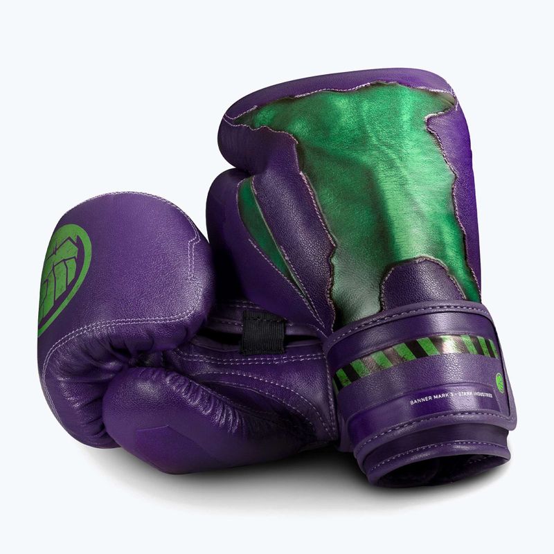 Guanti da boxe Hayabusa Marvel's Hulk viola/verde 9