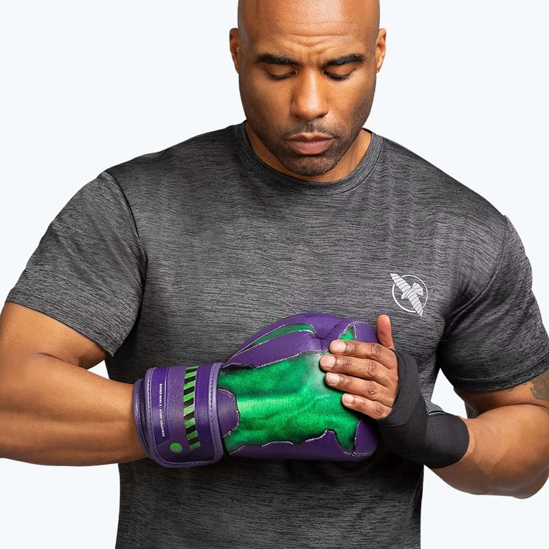 Guanti da boxe Hayabusa Marvel's Hulk viola/verde 12