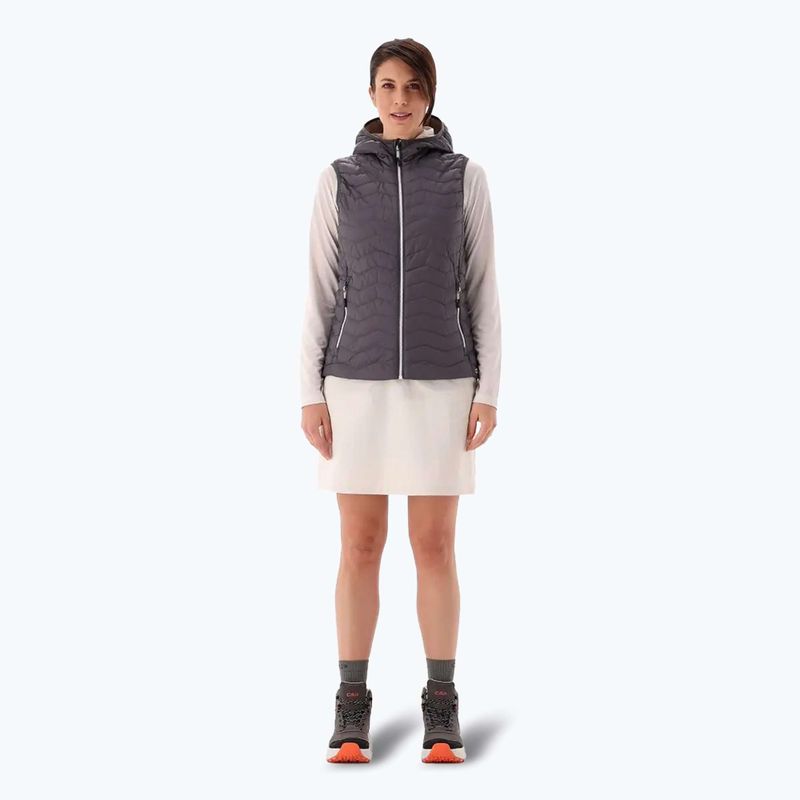 CMP donna 35Z5026 Fix Hood terra senza maniche 2