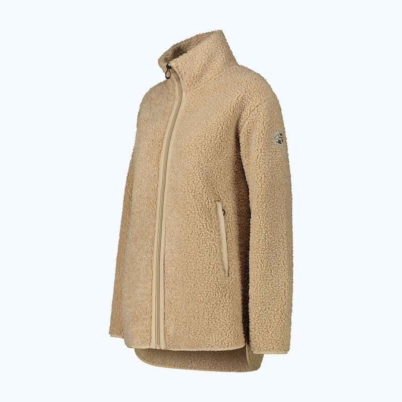 Cappotto da donna CMP 35P3846 Long Teddy Highloft cookie 3