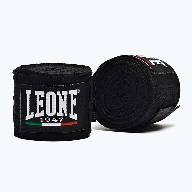 Bendaggi da pugilato LEONE 1947 Fasce per mani 350 cm nero 4
