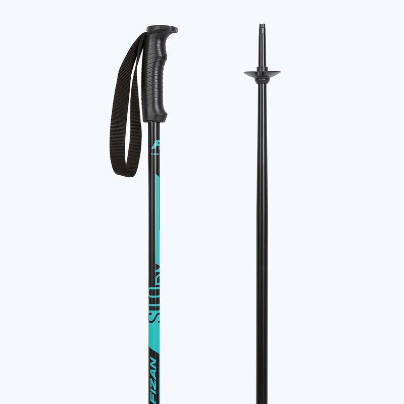 Bastoncini da sci Fizan Storm light blue 3