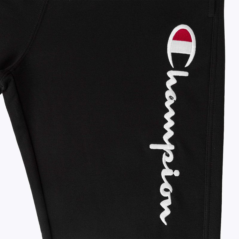 Pantaloni da uomo Champion 220732 Rib Cuff black 3