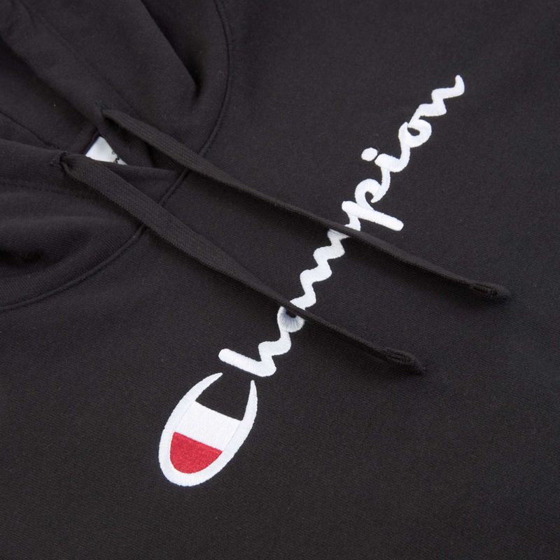 Felpa donna Champion 118097 Sweatshirt Hooded black 3