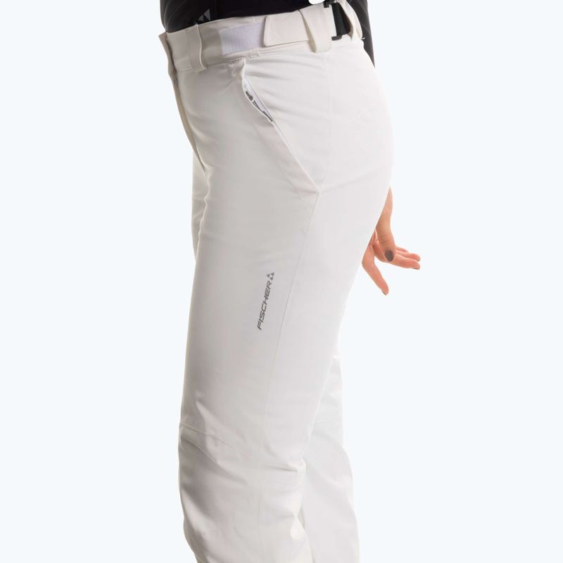 Pantaloni da sci da donna Fischer Neo Form bianco 6