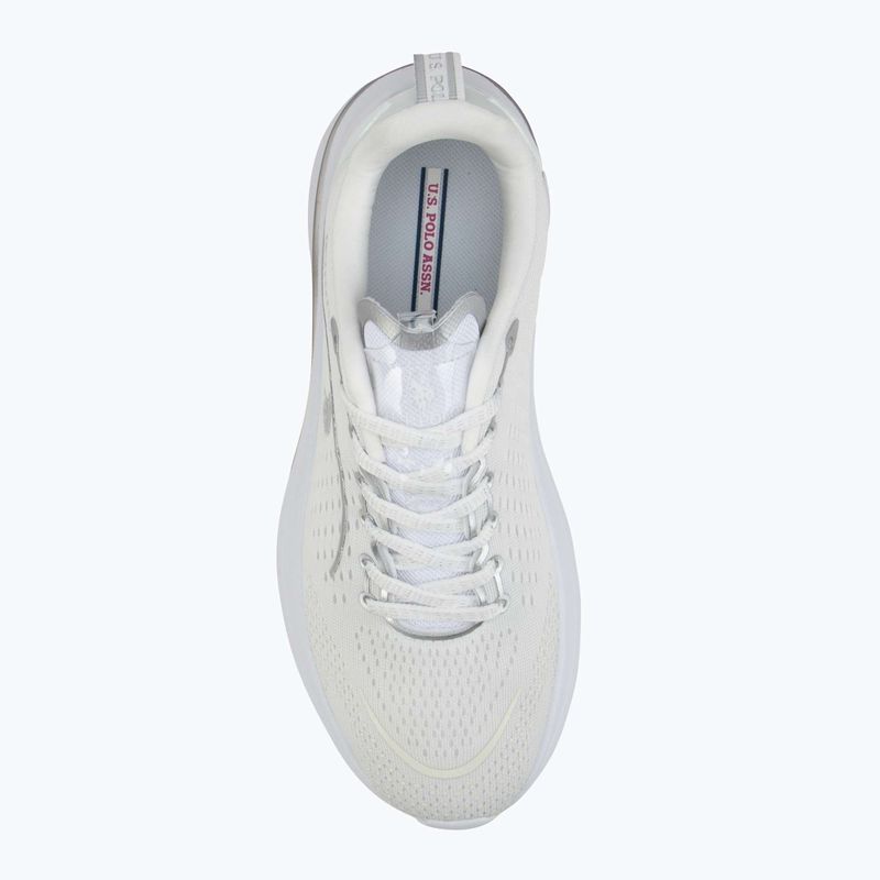 Scarpe da donna U.S. Polo Assn. CLAUDE004 bianco/argento 5
