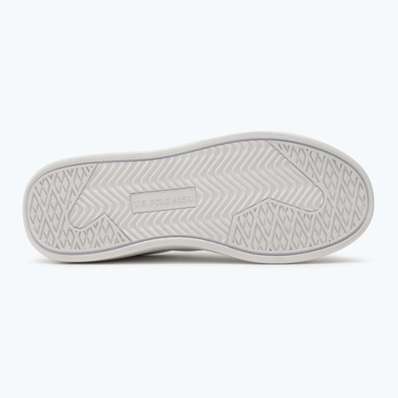 Scarpe da uomo U.S. Polo Assn. CODY003B bianco/marrone chiaro 4