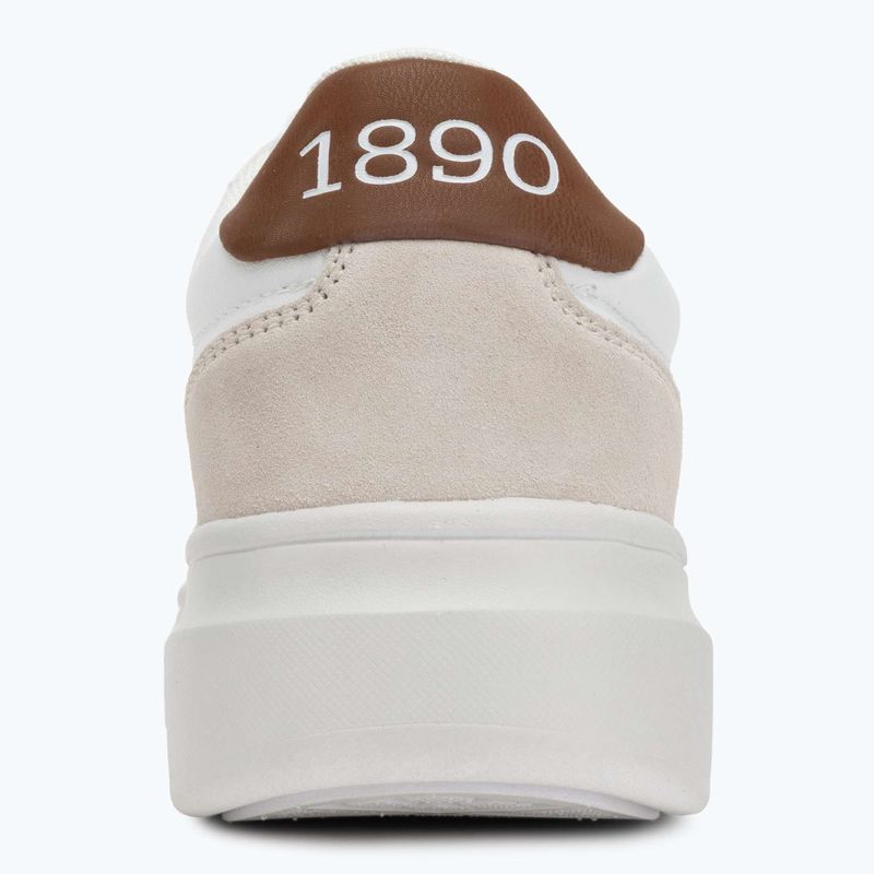 Scarpe da uomo U.S. Polo Assn. CODY003B bianco/marrone chiaro 6