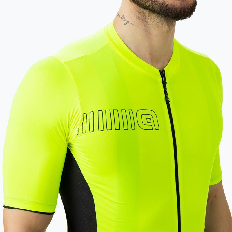 Maglia ciclismo Alé Maglia MC Color Block uomo giallo fluo 3