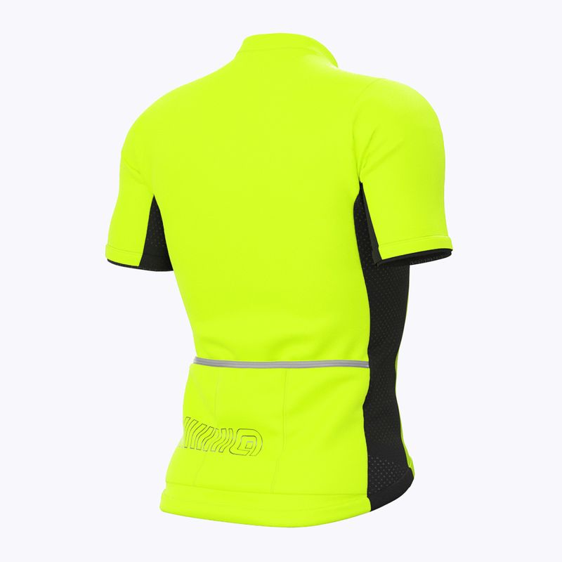 Maglia ciclismo Alé Maglia MC Color Block uomo giallo fluo 7