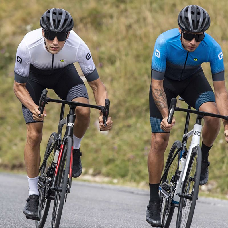 Maglia ciclismo uomo Alé Maglia MC Gradient bianco 5