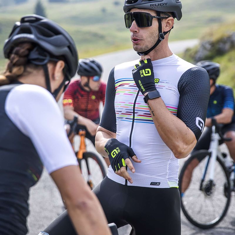 Maglia ciclismo Alé Maglia MC Logo uomo nero 4