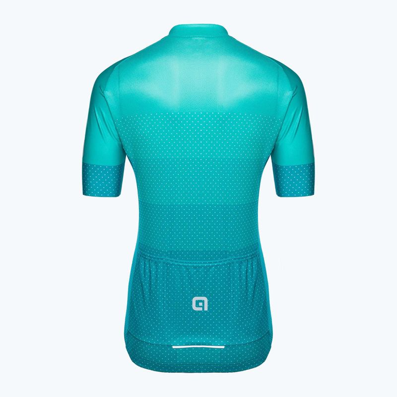 Maglia ciclismo donna Alé Maglia Donna MC Level turchese 8