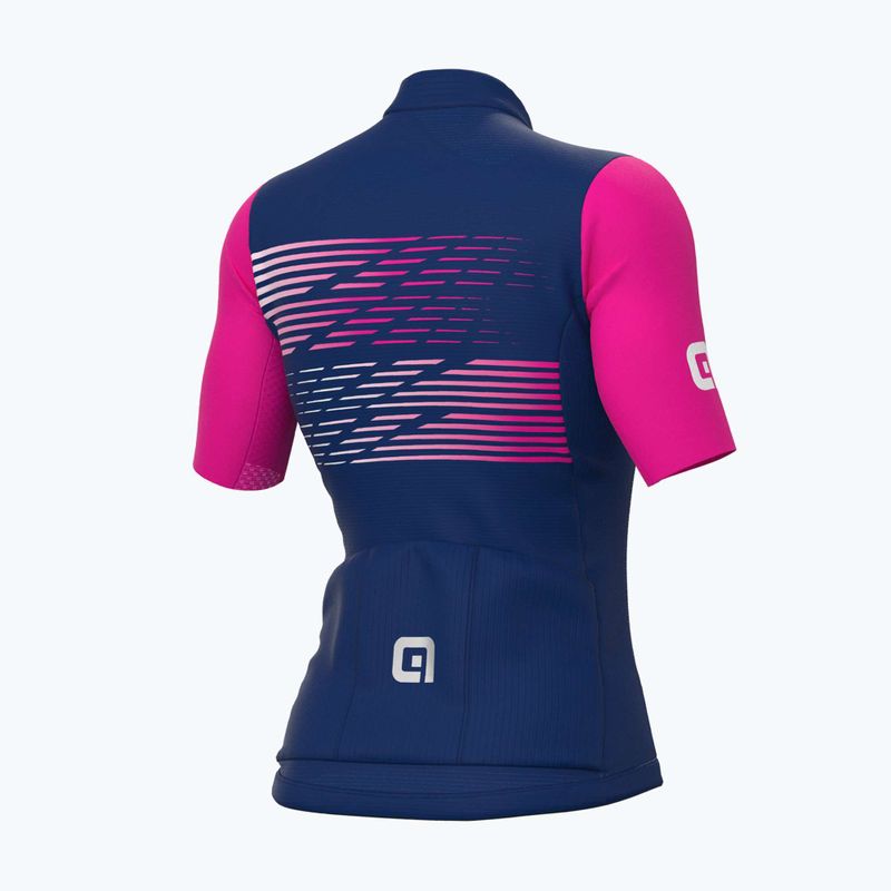 Maglia ciclismo donna Alé Maglia Donna MC Logo fucsia 7