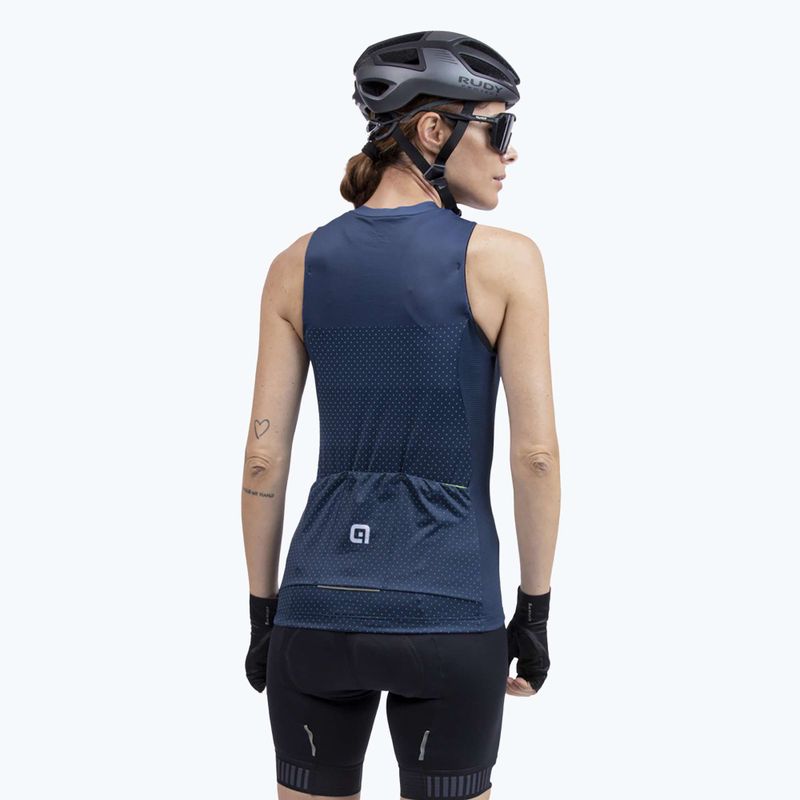 Maglia ciclismo donna Alé Maglia Donna SM Level blu 2