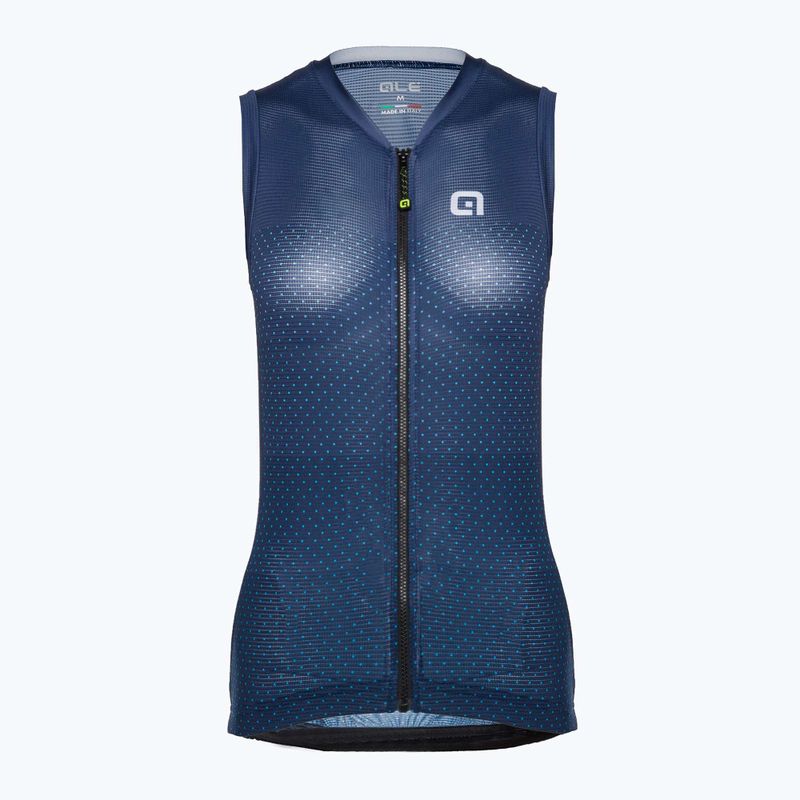 Maglia ciclismo donna Alé Maglia Donna SM Level blu 7