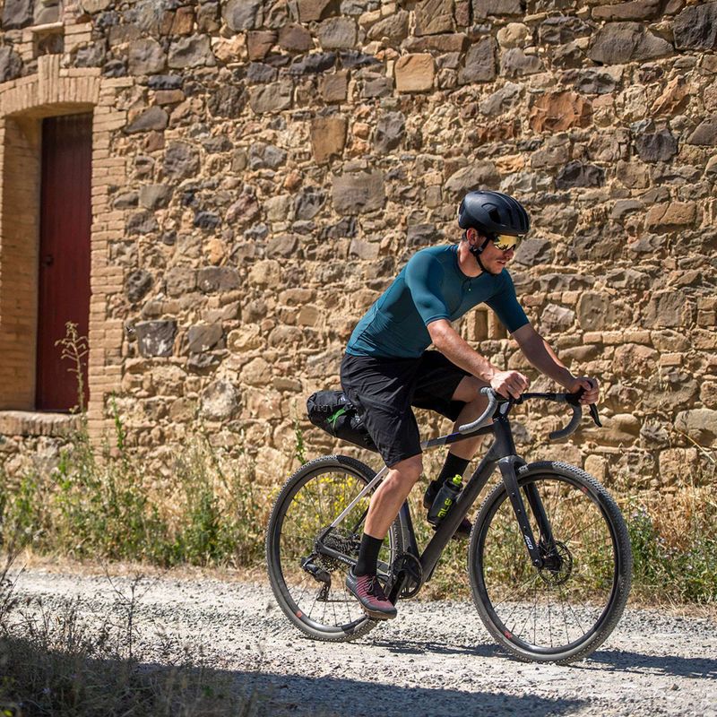 Maglia da ciclismo Alé Color Block Off Road verde foglia da uomo 8