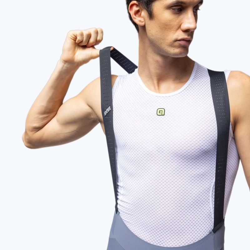 Pantaloncini da ciclismo da uomo Alé Go Bibshorts steel 3